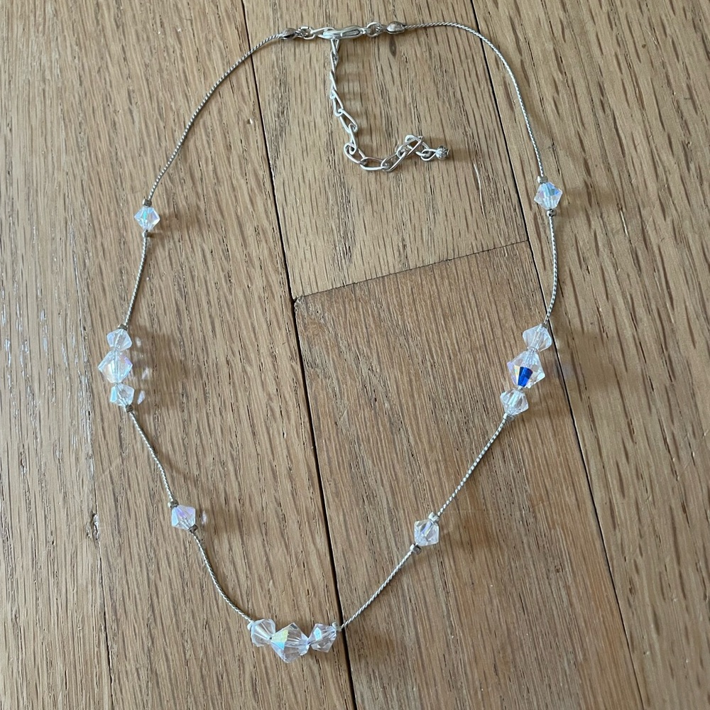 Silver Beaded Necklace